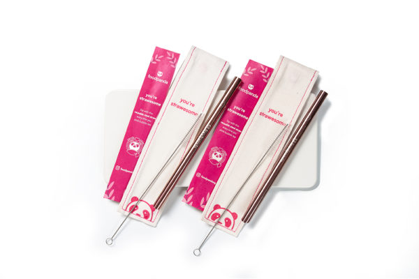 foodpanda straw set