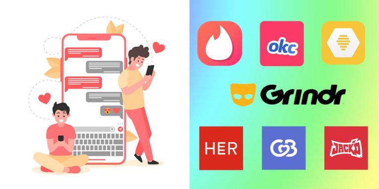 gay dating app icons