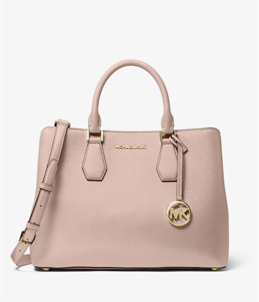 Michael Kors Women's Trisha Large Shoulder Bag Tote Purse Handbag (Brown):  Amazon.co.uk: Fashion