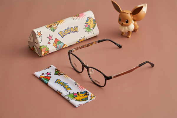 pokemon eyewear eevee patterned frame