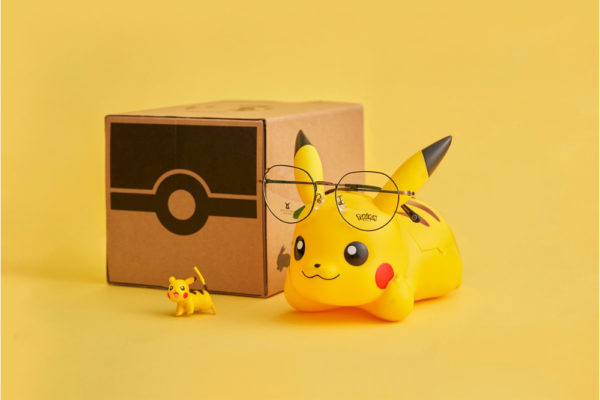 pokemon eyewear pikachu stand