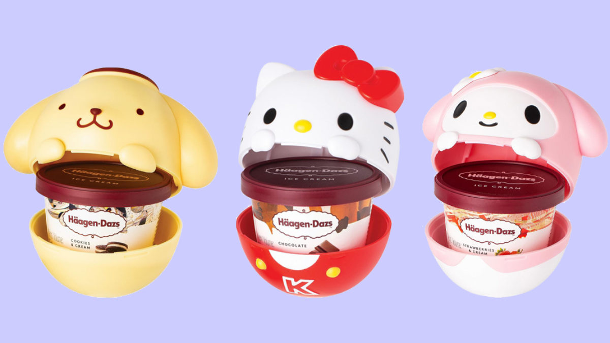 Haagen Dazs X Sanrio Reusable Ice Cream Cups Let You Get Your Dessert Kawaii Fix In One Serving Zula Sg