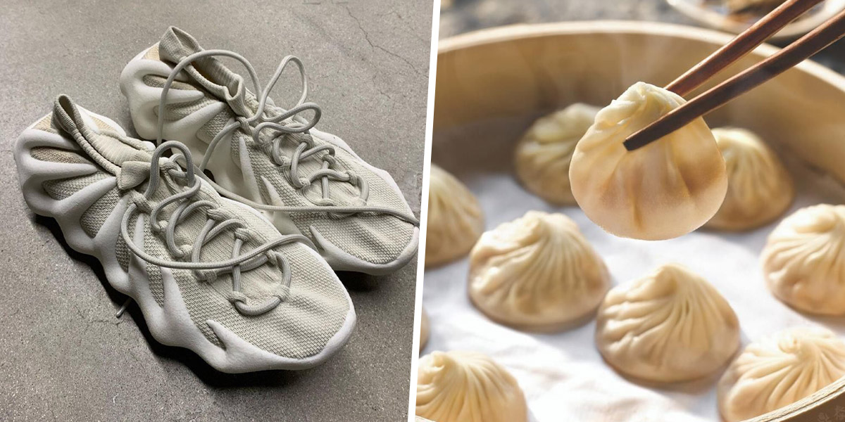 kanye west dumpling shoes