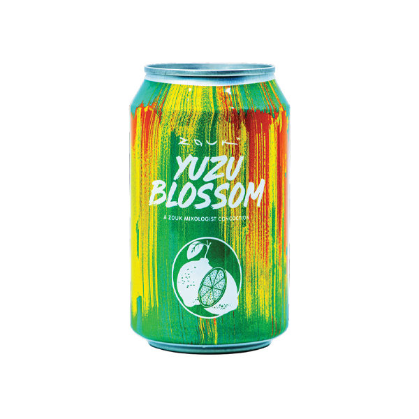 zouk canned cocktails yuzu blossom