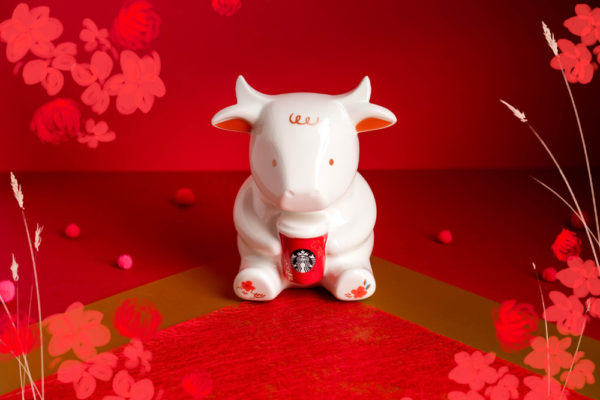 starbucks ox coin bank