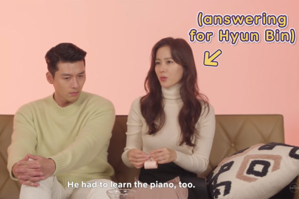 hyun bin so ye jin speaking for each other