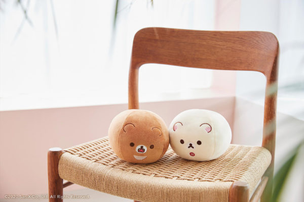 rilakkuma workout weights Korilakkuma and Chairoikoguma