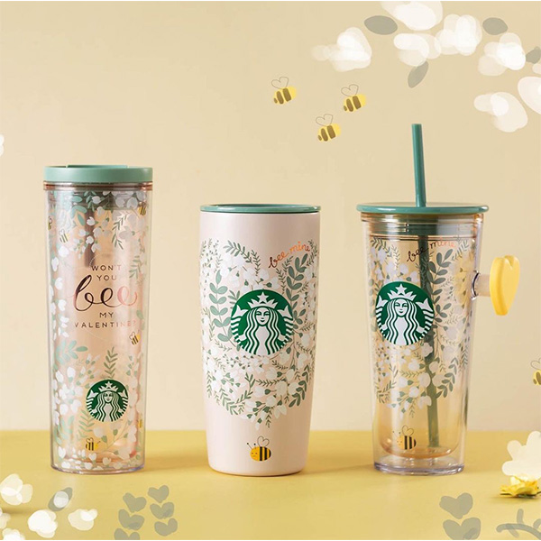 Starbucks Singapore's Valentine's Day Collection Is The Cutest Way To Someone To Bee Your Valentine - ZULA.sg