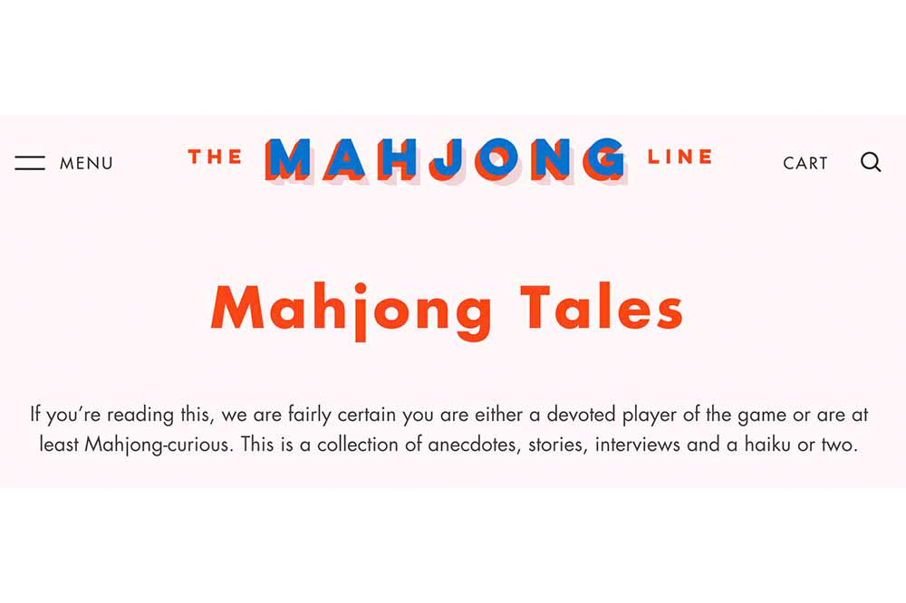 the mahjong line