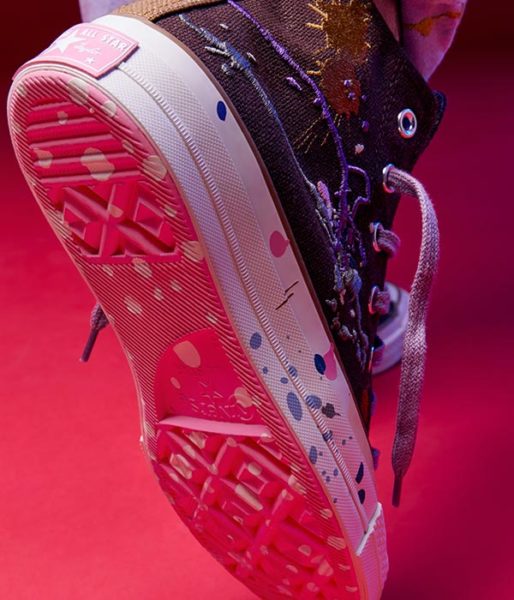 Converse x Bandulu Has Sneakers Embroidered With Paint Splatters So You ...