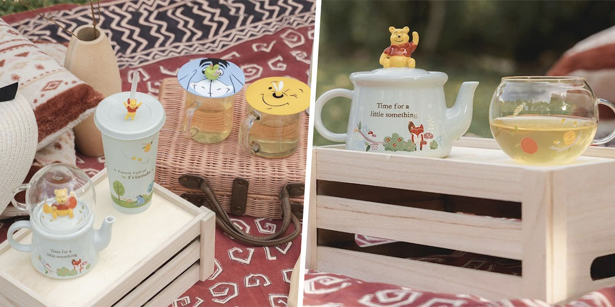 Coffee Bean x Winnie The Pooh Collection Includes A Teapot Set For One To Accompany You On Mini Adventures