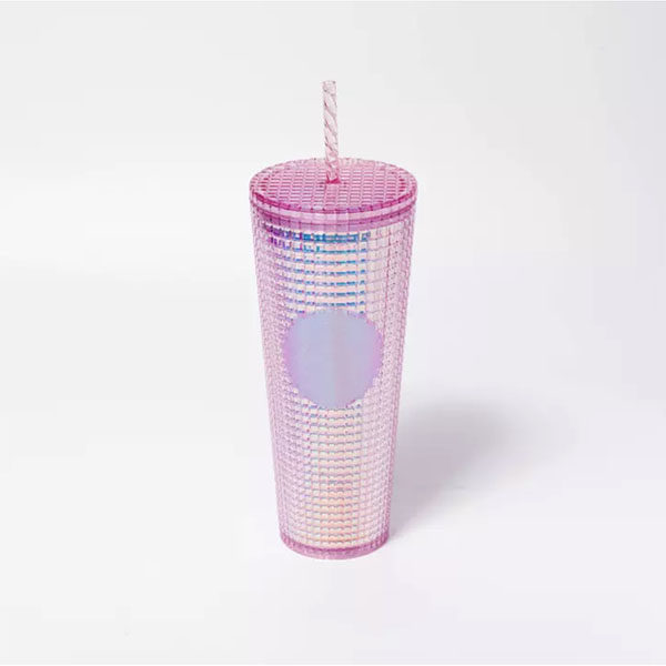 pink studded cold cup starbucks