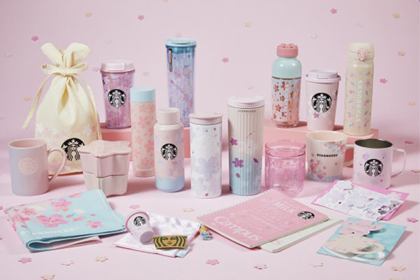 Welcome cherry blossom season with new drinks at Starbucks Japan