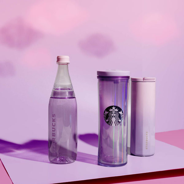 starbucks lilac collection bottles