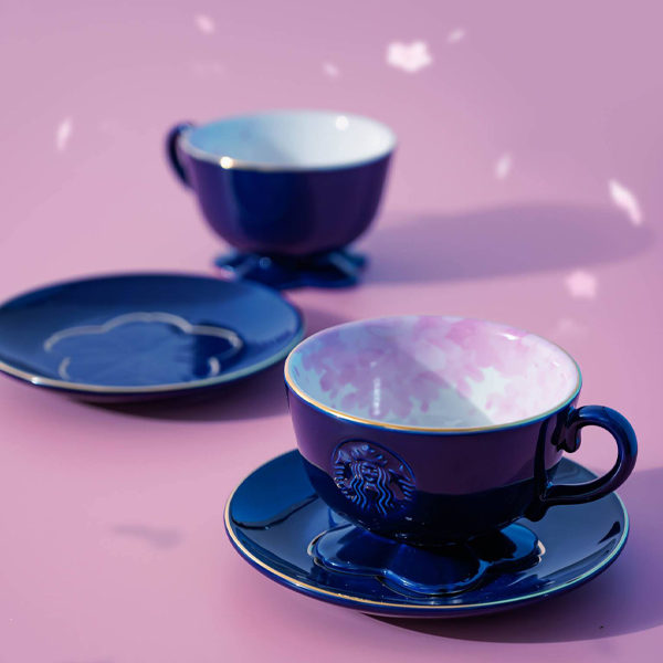 starbucks sakura navy teacup
