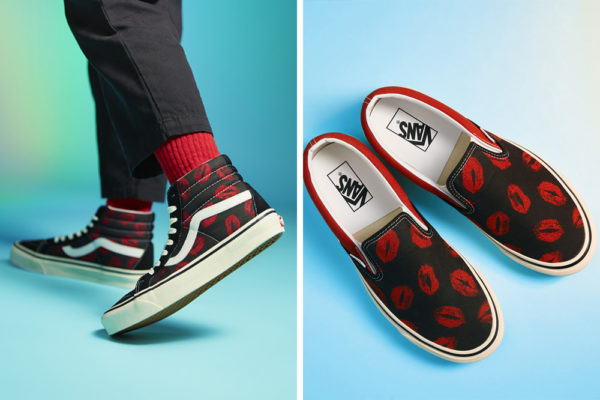 kiss vans sneakers