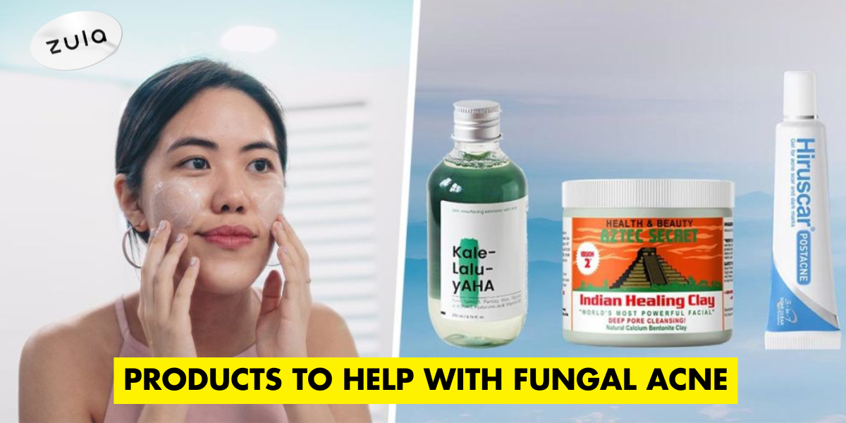 skincare products to get rid of fungal acne