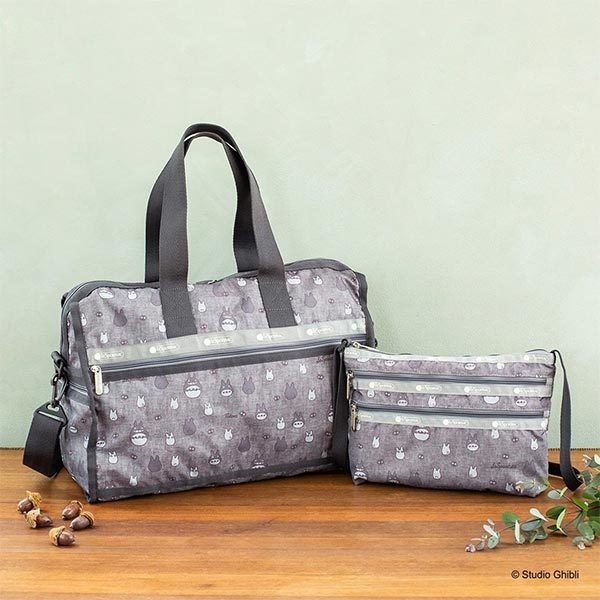 lesportsac totoro grey 