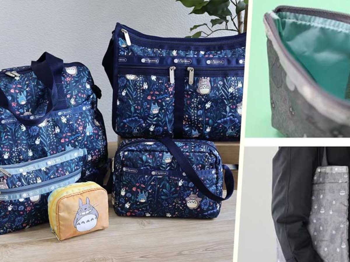 Lesportsac Studio Ghibli Collaborated On Bags Starring Totoro Plus The Soot Sprites Zula Sg