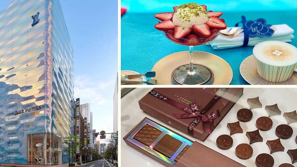Louis Vuitton Just Opened A Cafe & Chocolate Store In Tokyo For 