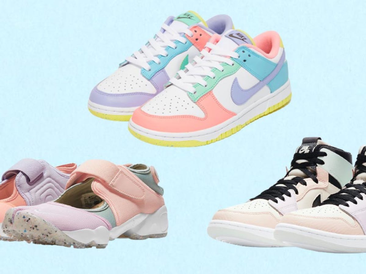 Nike's Pastel Sneakers Come In Soft 