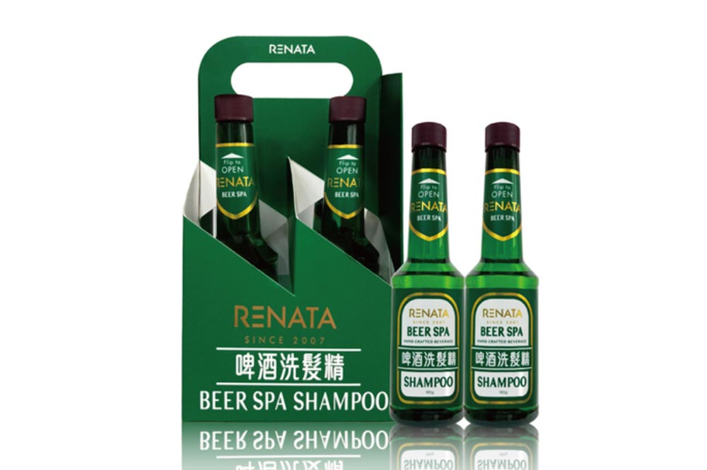 Beer Bottle Shampoo 4 Pack 