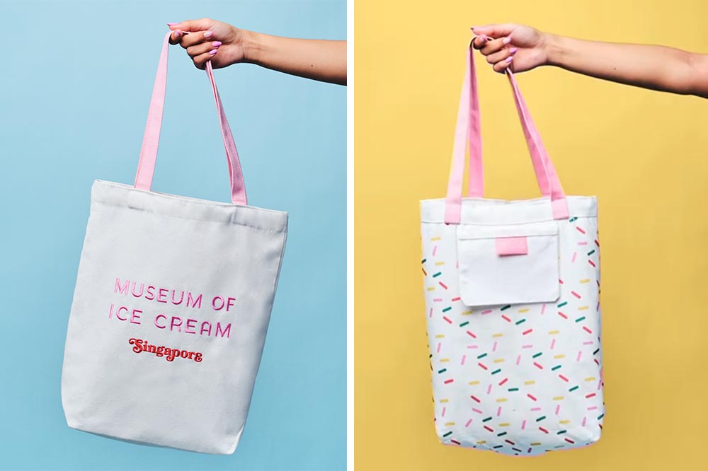 Museum of Ice Cream totes 