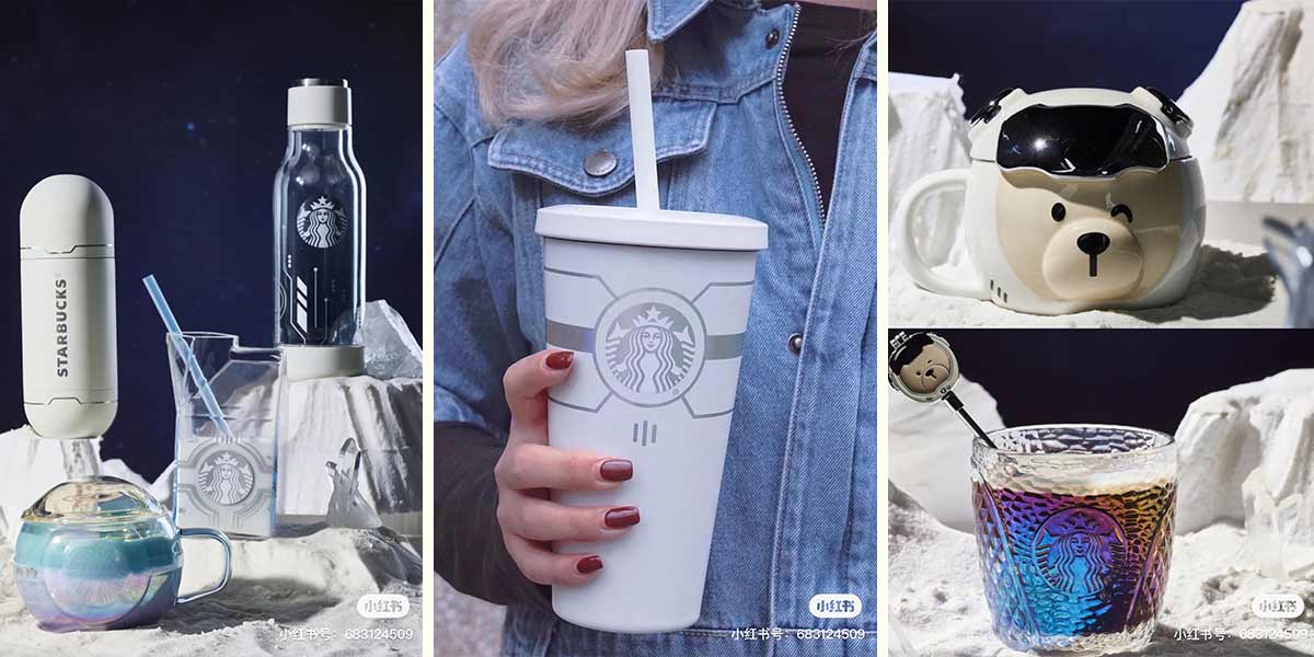 Starbucks China’s Space-Themed Series Featuring An Astronaut Bear Is So Cute, It’s Out Of This World