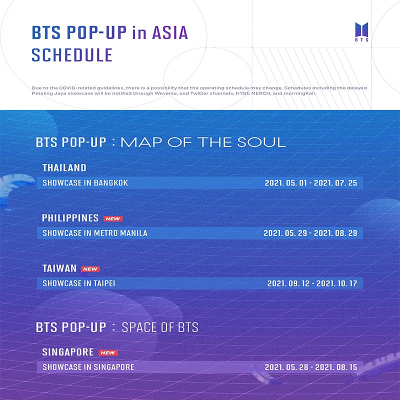 BTS Pop Up Store: Space of BTS in Metro Manila