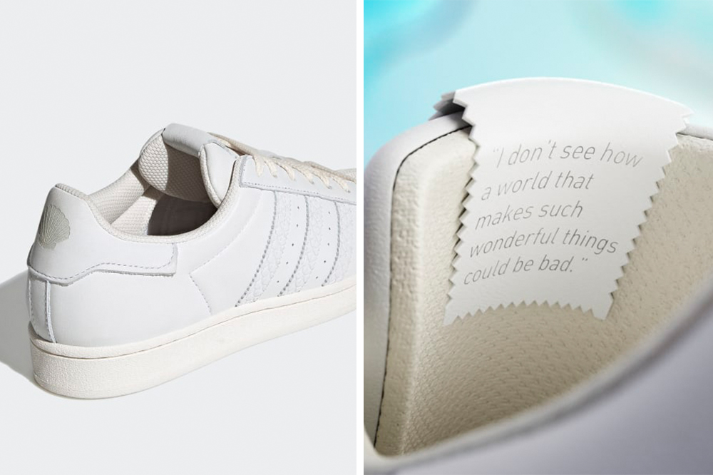 Adidas superstar hot sale mermaid stripes