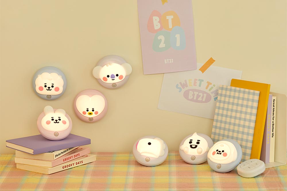 bt21 night lamp