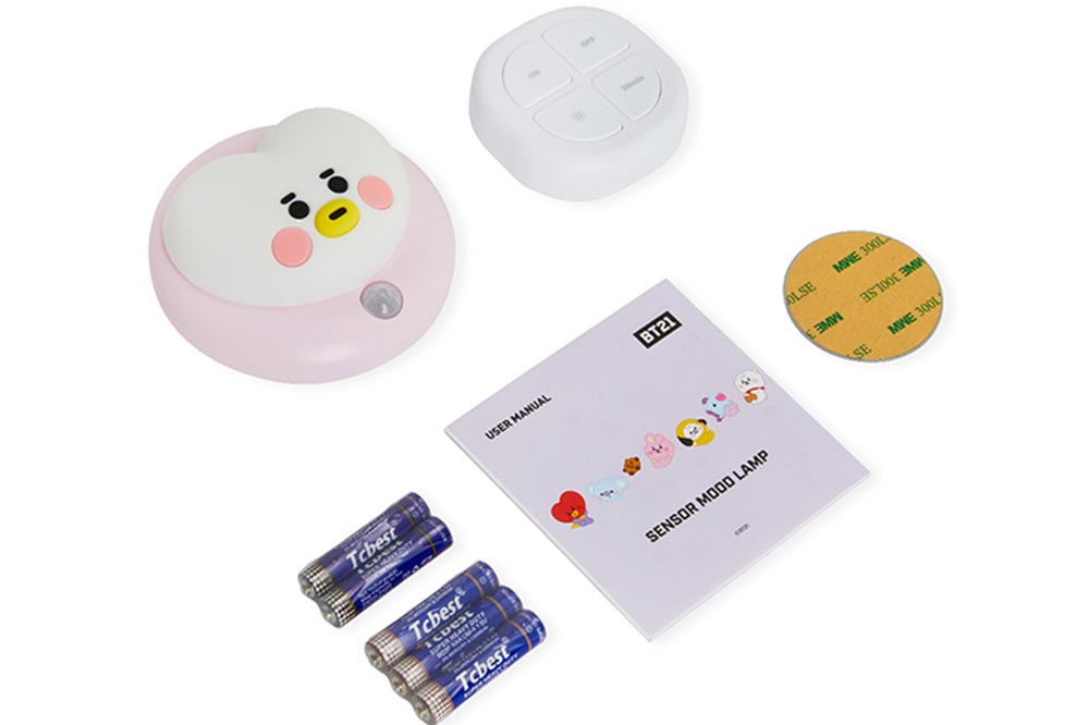 BT21 Night Lights Packaging 