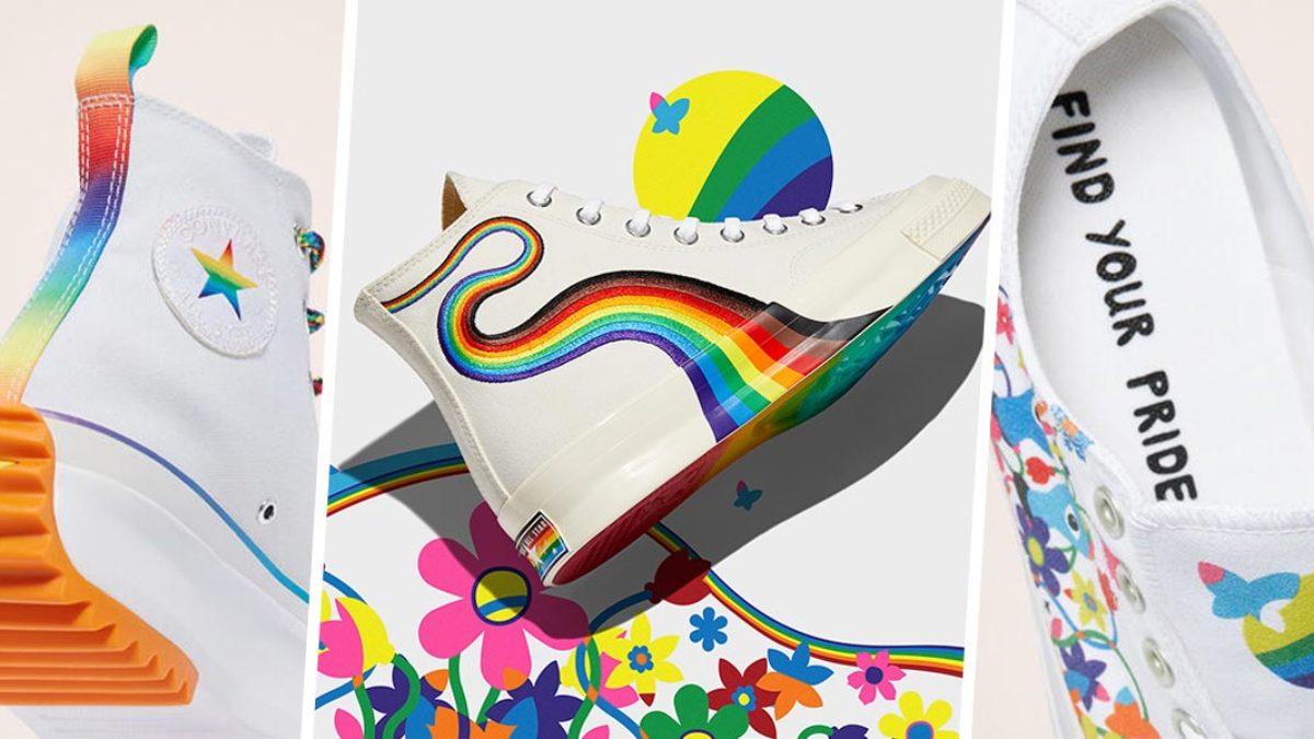 Converse 2021 Collection Has Rainbow-Themed Sneakers