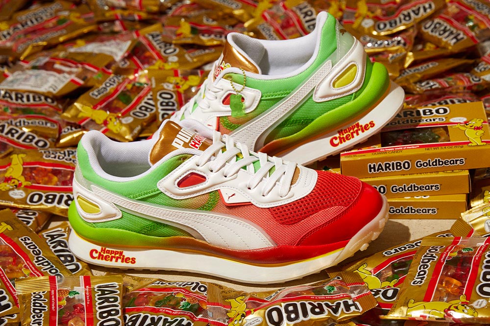 PUMA x Haribo Collection Has Gummy-Inspired Apparel & Sneakers