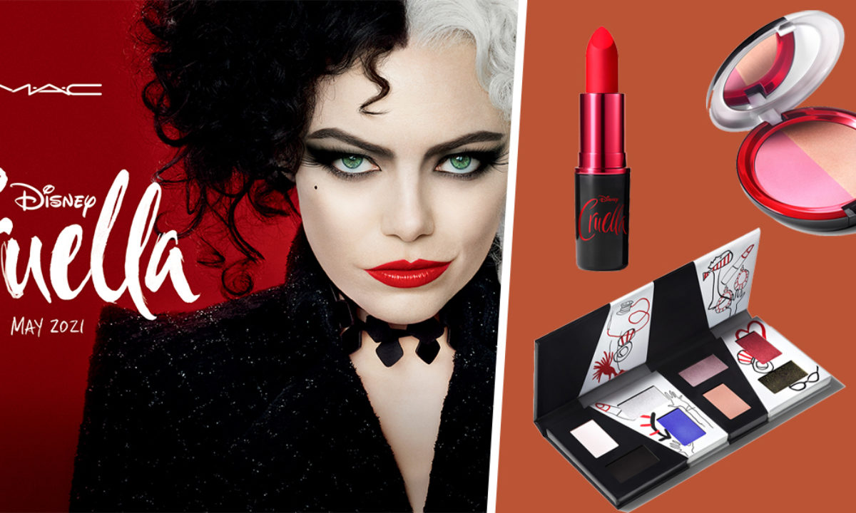 The M.A.C & Cruella Makeup Collection Features Monochrome Designs