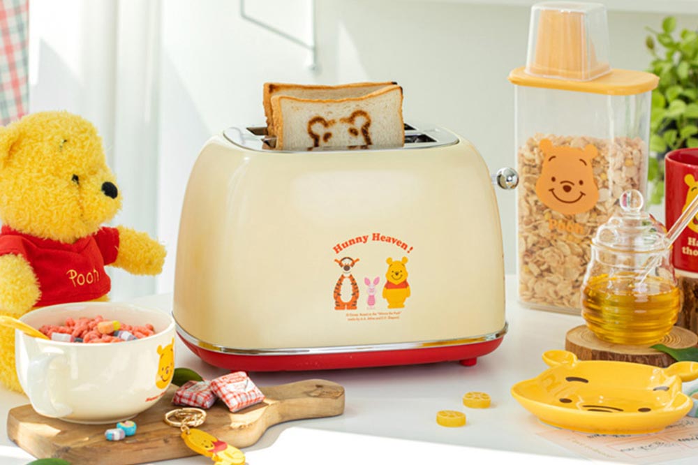 Winnie the Pooh Kitchenware Toaster Design 