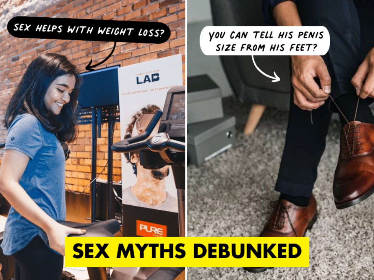 Sex Myths Debunked, Like Can You Tell His “Size” From His Shoe?