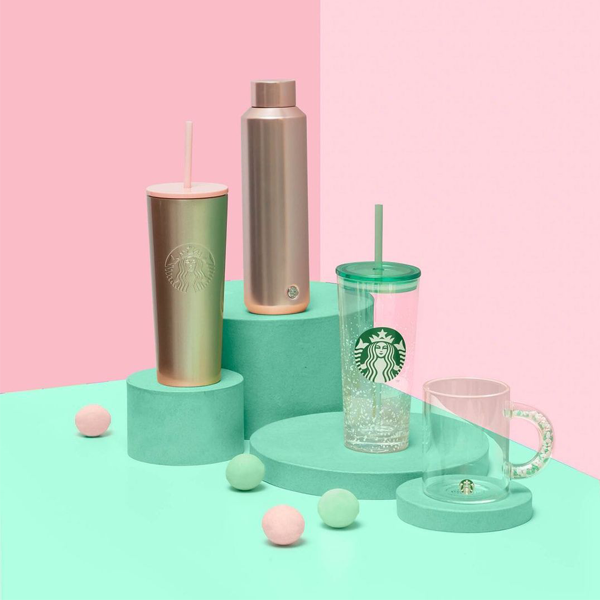 Starbucks Adds a Pop of Color to Spring with New Drinkware