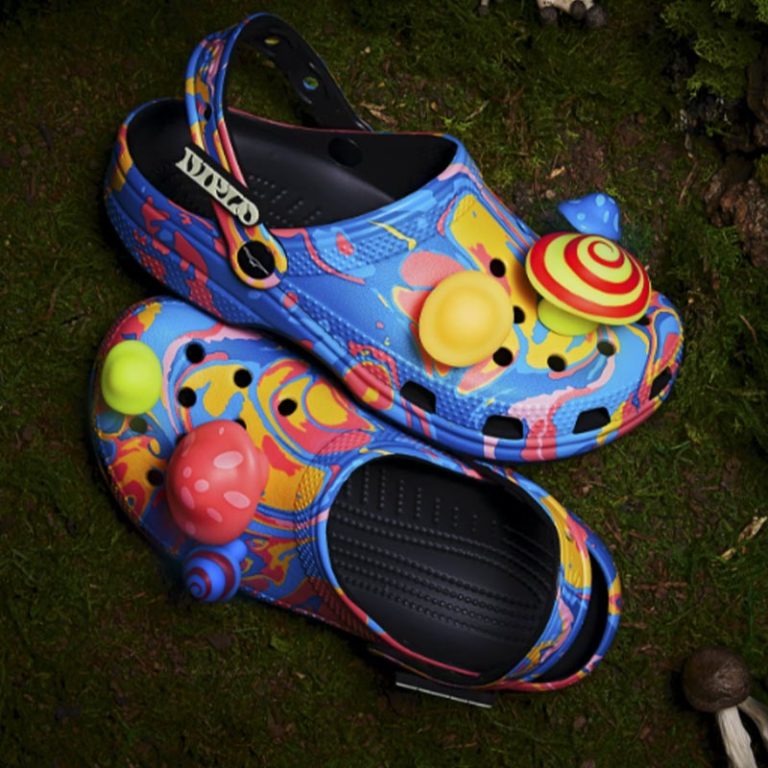 Crocs Teams Up With Diplo For A Collection That Features TieDye Prints