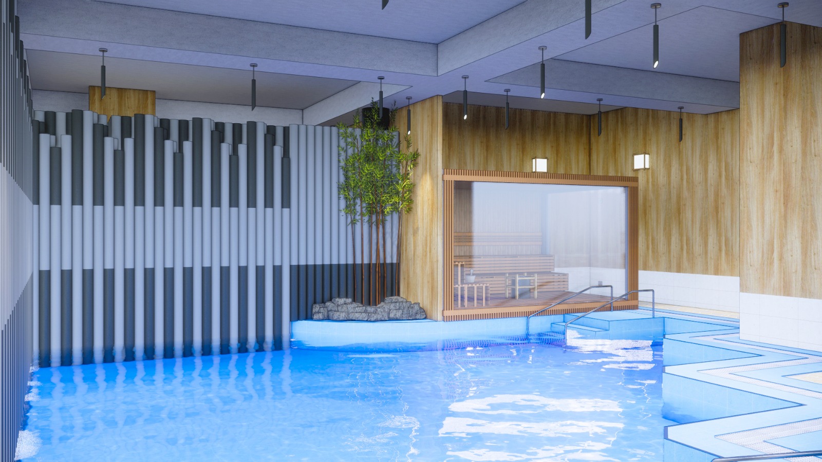 joya onsen cafe - baths