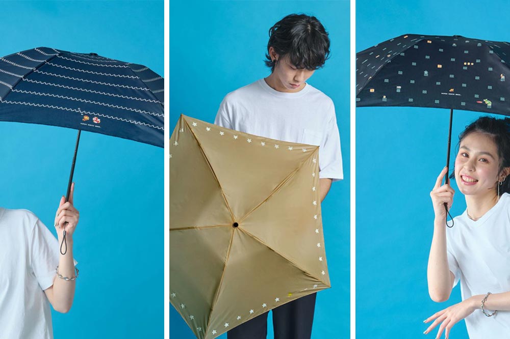 Super Mario Lightweight Umbrellas