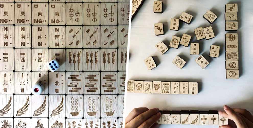 Bamboo Mahjong Sets