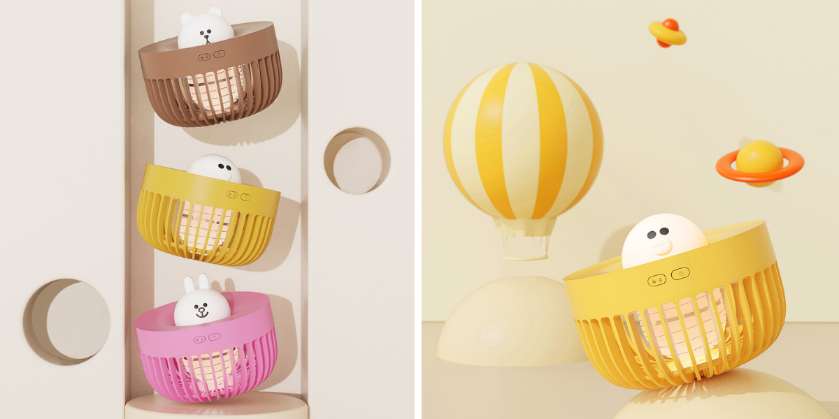LINE FRIENDS mosquito night light