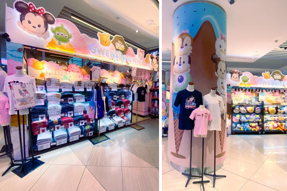 Tsum tsum sale pop up store