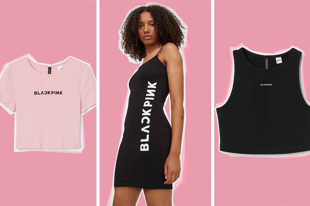 H&M Blackpink Crop Tops