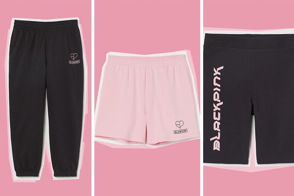 H&M Blackpink Workout Shorts