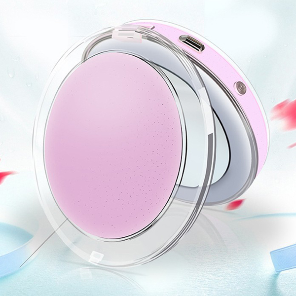 This mirror is so beautiful! The perfect shade of pink! #unboxing #cha, Compact Mirror