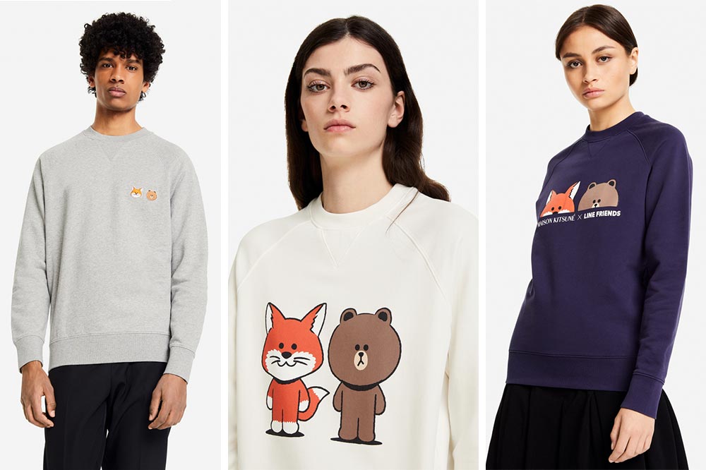 Line friends clearance sweatshirt