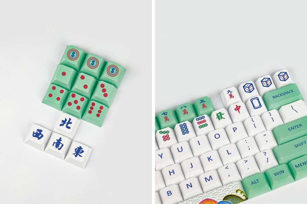 Mahjong Keycaps
