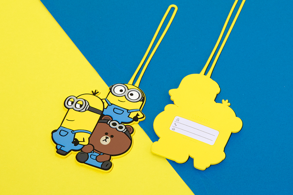 minions bag tag 